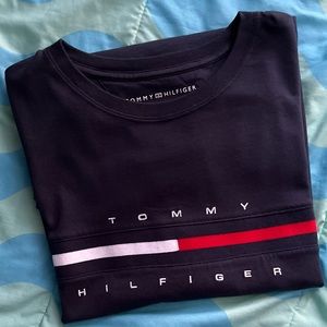 Tommy Hilfiger Logo Navy T-Shirt